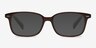 Sway Brown AcetateEyeglass Frames from EyeBuyDirect, with Tinted Lenses