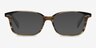 Sway Brown Striped AcetateEyeglass Frames from EyeBuyDirect, with Tinted Lenses