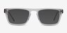 Insider Clear AcetateEyeglass Frames from EyeBuyDirect, with Tinted Lenses
