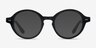 Aprem Matte Black AcetateEyeglass Frames from EyeBuyDirect, with Tinted Lenses