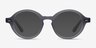 Aprem Matte Gray AcetateEyeglass Frames from EyeBuyDirect, with Tinted Lenses