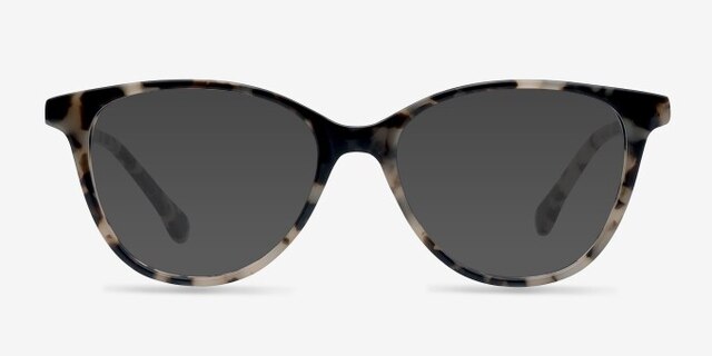 Vera Écaille ivoire AcétateMontures de lunettes de vue d'EyeBuyDirect, Avec des Verres Teintés