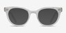 Daybreak Clear AcetateEyeglass Frames from EyeBuyDirect, with Tinted Lenses