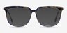 Capucine Blue Floral AcétateMontures de lunettes de vue d'EyeBuyDirect, Avec des Verres Teintés