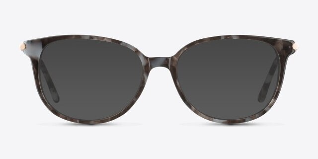 Jasmine Blue Floral AcetateEyeglass Frames from EyeBuyDirect, with Tinted Lenses