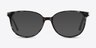 Jasmine Gray Floral AcetateEyeglass Frames from EyeBuyDirect, with Tinted Lenses