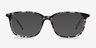The Bay Gray Floral AcétateMontures de lunettes de vue d'EyeBuyDirect, Avec des Verres Teintés