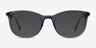 Peppermint Bleu AcétateMontures de lunettes de vue d'EyeBuyDirect, Avec des Verres Teintés