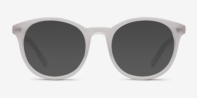 Primrose Blanche AcétateMontures de lunettes de vue d'EyeBuyDirect, Avec des Verres Teintés