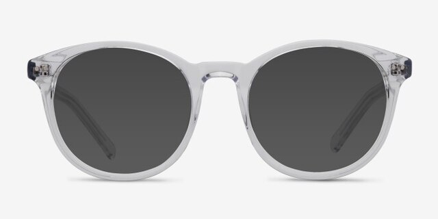 Primrose Clear AcetateEyeglass Frames from EyeBuyDirect, with Tinted Lenses
