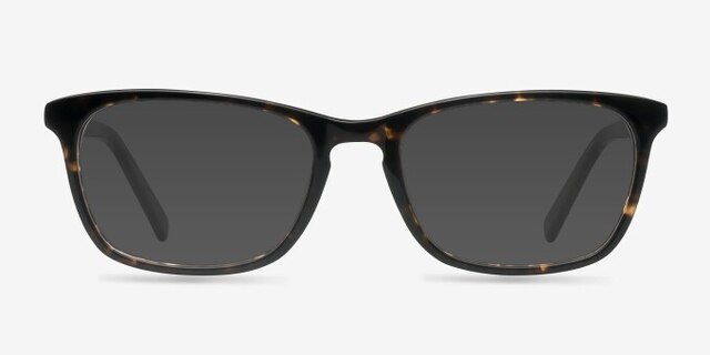 Wildfire Tortoise AcetateEyeglass Frames from EyeBuyDirect, with Tinted Lenses