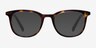 Demain Dark Tortoise AcetateEyeglass Frames from EyeBuyDirect, with Tinted Lenses