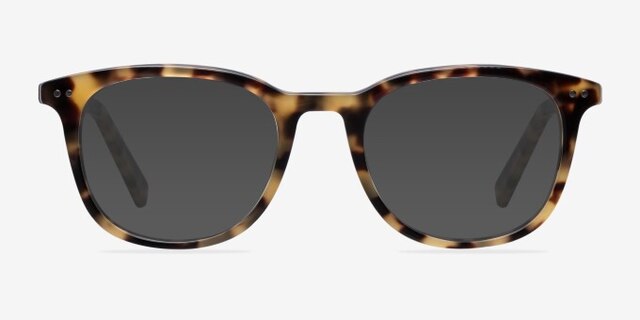 Demain Tortoise AcetateEyeglass Frames from EyeBuyDirect, with Tinted Lenses