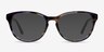Mars Purple AcetateEyeglass Frames from EyeBuyDirect, with Tinted Lenses