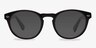 The Loop Gris foncé AcétateMontures de lunettes de vue d'EyeBuyDirect, Avec des Verres Teintés