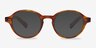 Homer Tortoise AcetateEyeglass Frames from EyeBuyDirect, with Tinted Lenses