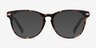 Decadence Écailles Acetate-metalMontures de lunettes de vue d'EyeBuyDirect, Avec des Verres Teintés