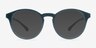 Bright Side Green PlasticEyeglass Frames from EyeBuyDirect, with Tinted Lenses