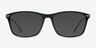 Thursday Black PlasticEyeglass Frames from EyeBuyDirect, with Tinted Lenses
