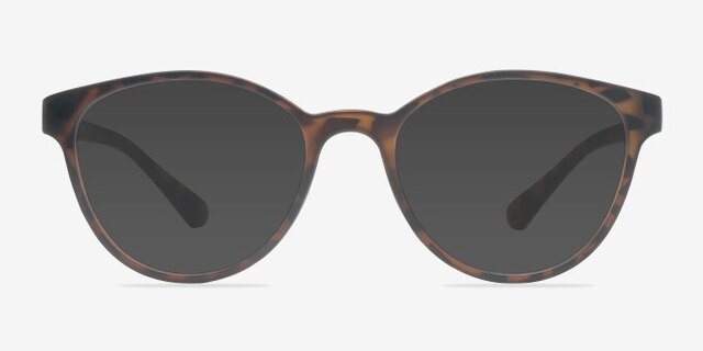 Palette Matte Leopard PlasticEyeglass Frames from EyeBuyDirect, with Tinted Lenses