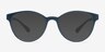 Palette Matte Green PlasticEyeglass Frames from EyeBuyDirect, with Tinted Lenses