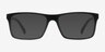 Persian Matte Black PlasticEyeglass Frames from EyeBuyDirect, with Tinted Lenses