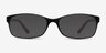 Beads Matte Gray PlasticEyeglass Frames from EyeBuyDirect, with Tinted Lenses