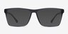 Equation Matte Gray PlasticEyeglass Frames from EyeBuyDirect, with Tinted Lenses