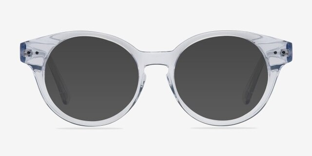 Glarus Clear AcetateEyeglass Frames from EyeBuyDirect, with Tinted Lenses