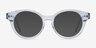 Glarus Clear AcetateEyeglass Frames from EyeBuyDirect, with Tinted Lenses