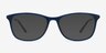Oliver Navy PlasticEyeglass Frames from EyeBuyDirect, with Tinted Lenses