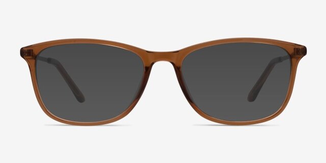 Oliver Brown PlasticEyeglass Frames from EyeBuyDirect, with Tinted Lenses
