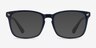 Uptown Navy PlasticEyeglass Frames from EyeBuyDirect, with Tinted Lenses