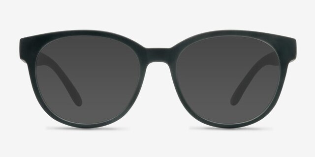 Grace Matte Green PlasticEyeglass Frames from EyeBuyDirect, with Tinted Lenses