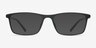 Sullivan Ash PlasticEyeglass Frames from EyeBuyDirect, with Tinted Lenses