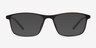 Wyoming Brown PlasticEyeglass Frames from EyeBuyDirect, with Tinted Lenses