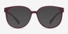 Kilt Matte Coral PlasticEyeglass Frames from EyeBuyDirect, with Tinted Lenses