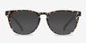 Brick Lane Matte Floral PlasticEyeglass Frames from EyeBuyDirect, with Tinted Lenses