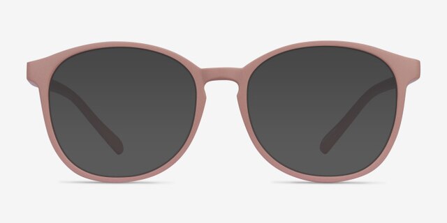 Dutchess Matte Pink PlasticEyeglass Frames from EyeBuyDirect, with Tinted Lenses
