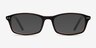 Fallon Brown AcétateMontures de lunettes de vue d'EyeBuyDirect, Avec des Verres Teintés