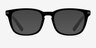 Infinity Noir AcétateMontures de lunettes de vue d'EyeBuyDirect, Avec des Verres Teintés