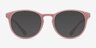 Little Muse Pink PlasticEyeglass Frames from EyeBuyDirect, with Tinted Lenses