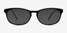 Little Drums Black PlasticEyeglass Frames from EyeBuyDirect, with Tinted Lenses