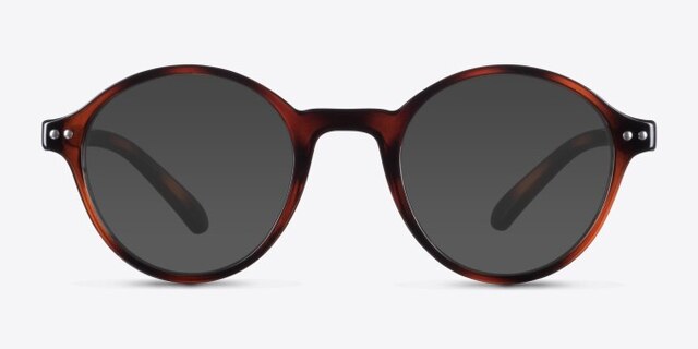 Little Mellow Tortoise PlasticEyeglass Frames from EyeBuyDirect, with Tinted Lenses
