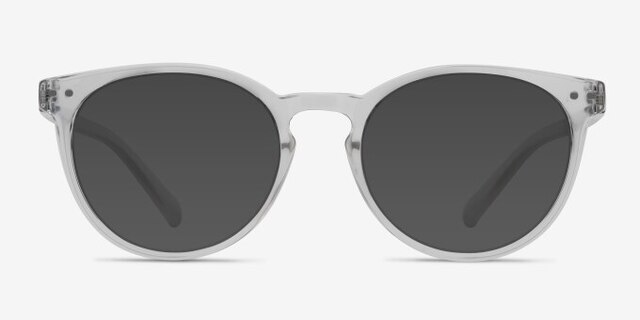 Little Morning Clear PlasticEyeglass Frames from EyeBuyDirect, with Tinted Lenses