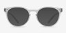 Little Morning Clear PlasticEyeglass Frames from EyeBuyDirect, with Tinted Lenses