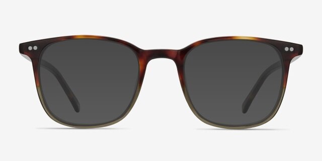 Sequence Charred Quartz AcétateMontures de lunettes de vue d'EyeBuyDirect, Avec des Verres Teintés