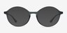 Poetic Matte Gray PlasticEyeglass Frames from EyeBuyDirect, with Tinted Lenses