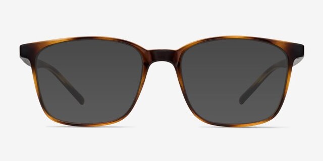 Soul Black Brown PlasticEyeglass Frames from EyeBuyDirect, with Tinted Lenses