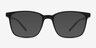 Soul Black PlasticEyeglass Frames from EyeBuyDirect, with Tinted Lenses
